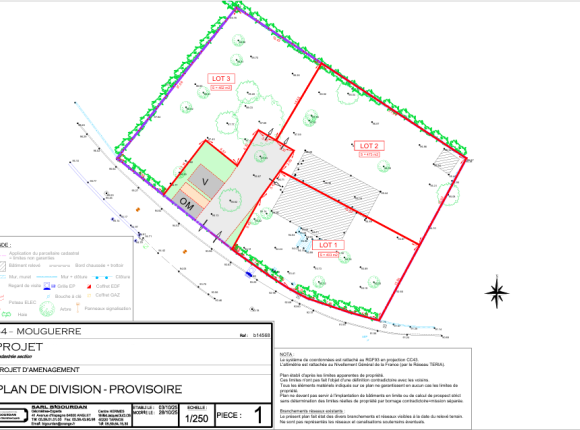 Terrain à bâtir de 473 m²